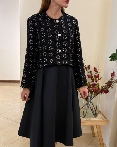 کت شانتون طرح گل